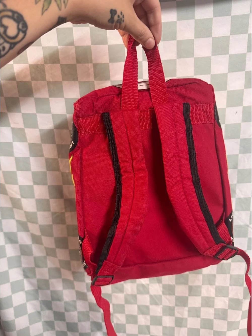 Disney Pixar Cars Lightning McQueen Kids Backpack